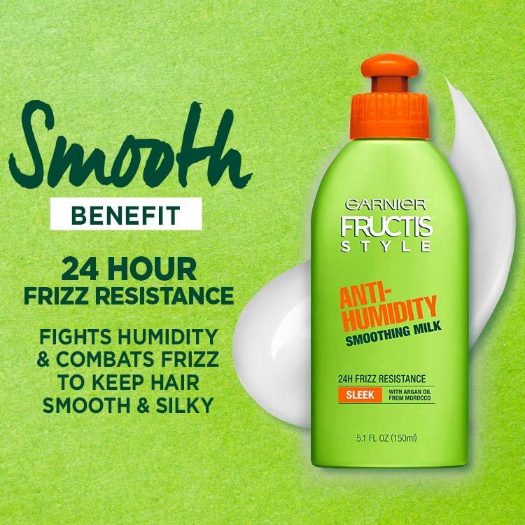 Benefits of Garnier Anti-Humidity Smoothing Hair Milk